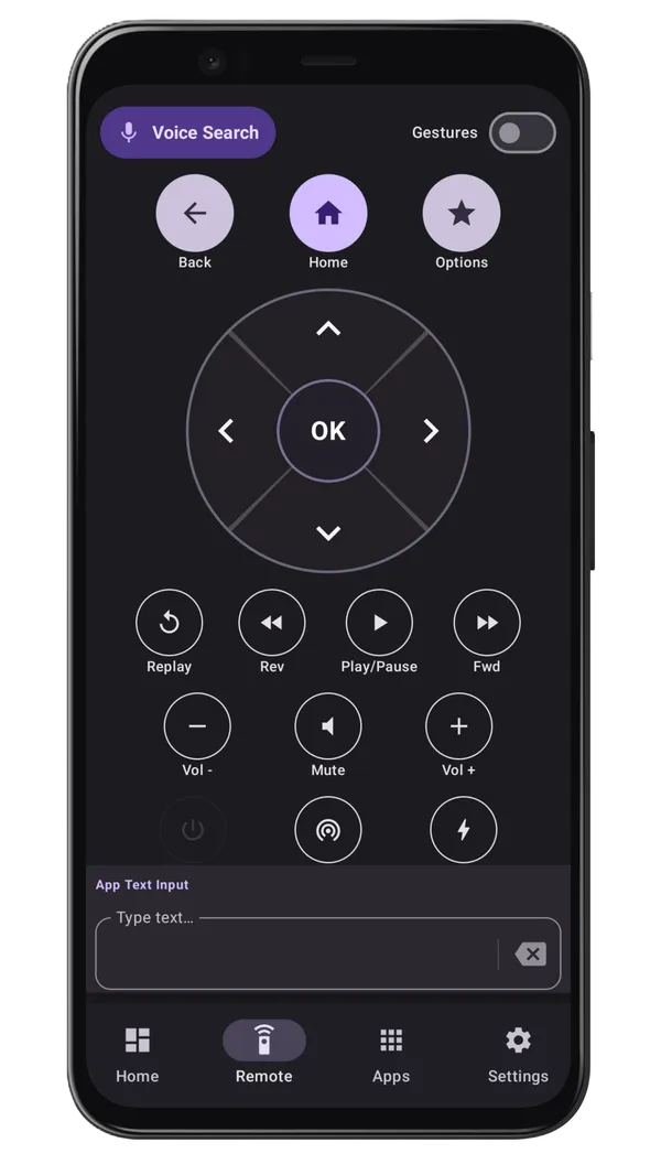 Aruk: TV Remote App Remote Control Interface