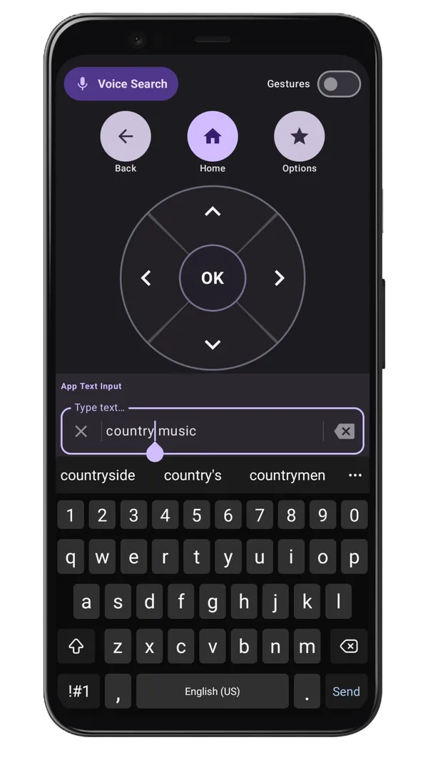Aruk: TV Remote App Keyboard auto sync - Fast Text Input