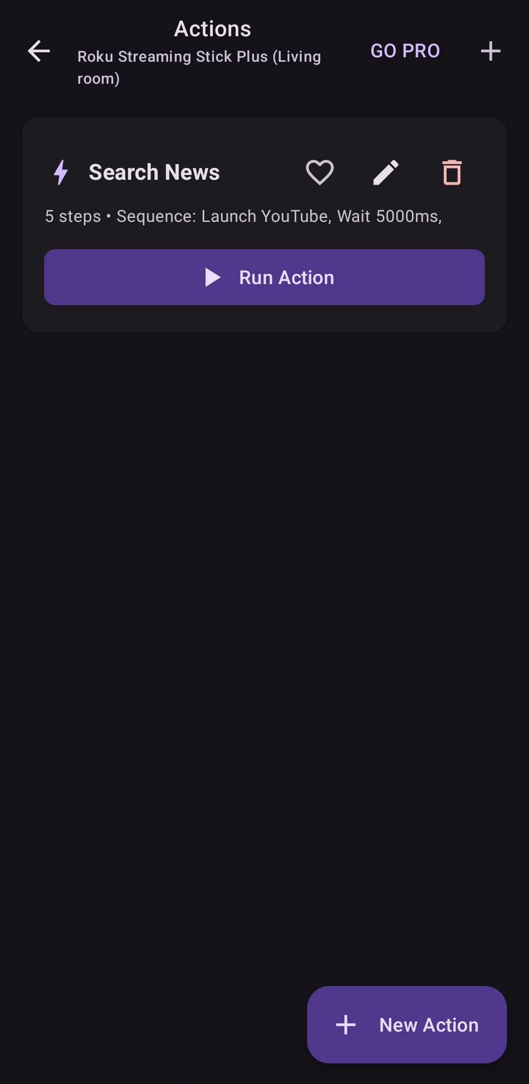 Roku TV Remote Control App Quick Action - Control Your Roku TV with One Tap